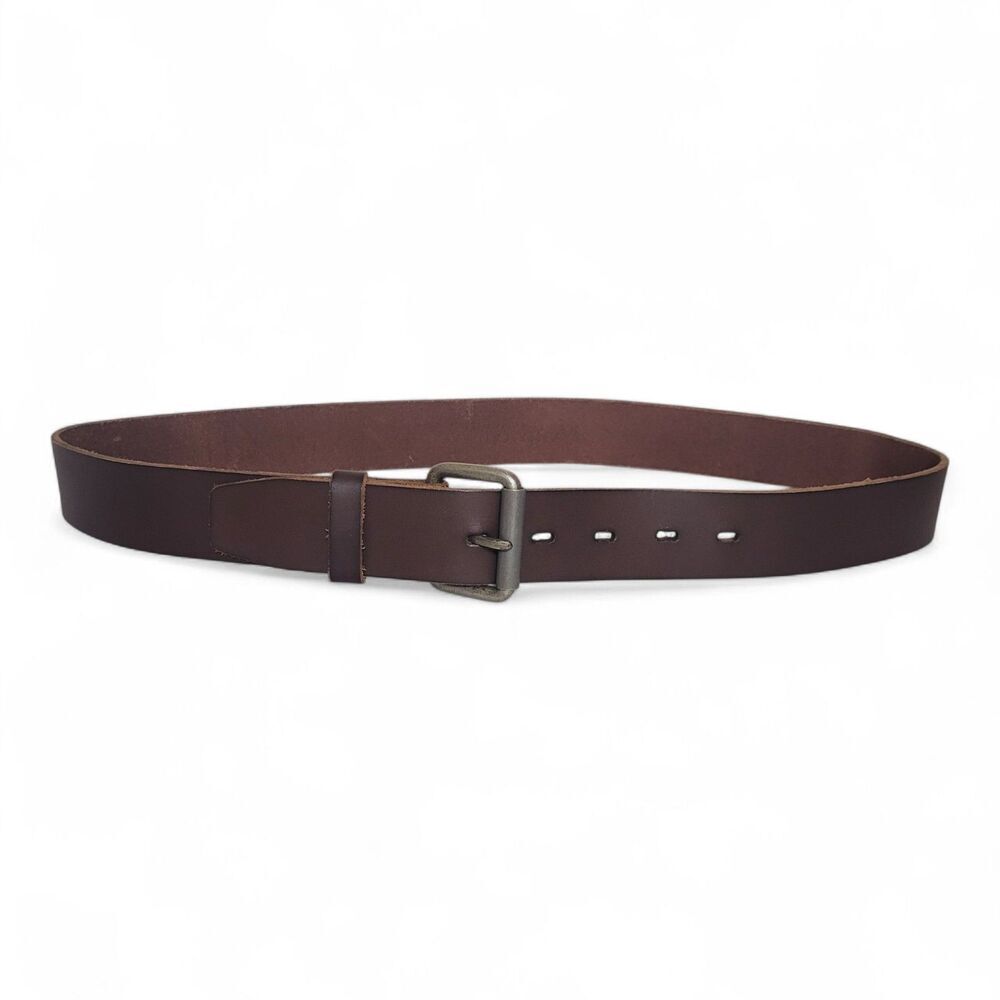 American Eagle Outfitters Belt 32in-36in Genuine Leather Brown‎ Classic Staple